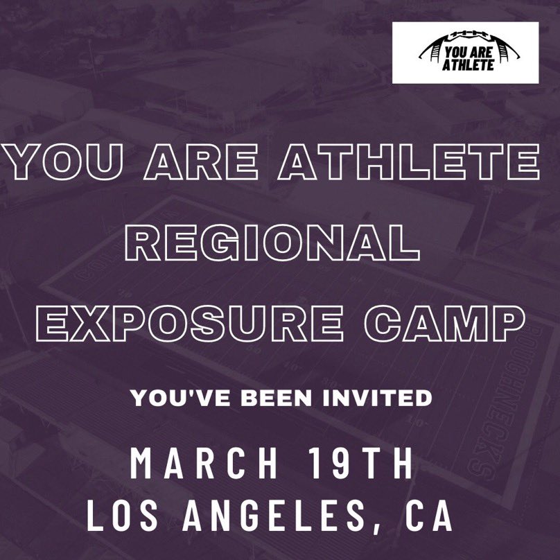 itssmarii2's tweet photo. I appreciate the invite from @youareathlete to attend their regional exposure camp. https://t.co/jJi97jhGH1