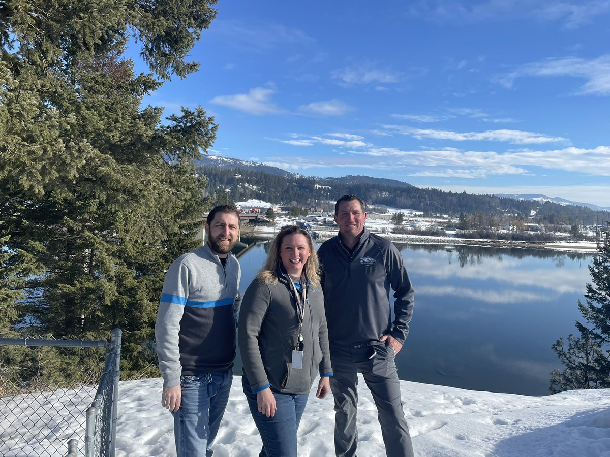 Most of my work visits are in the hustle and bustle of the metropolitan areas of my region… I think I like these visits better! #GodsCountry 🇺🇸