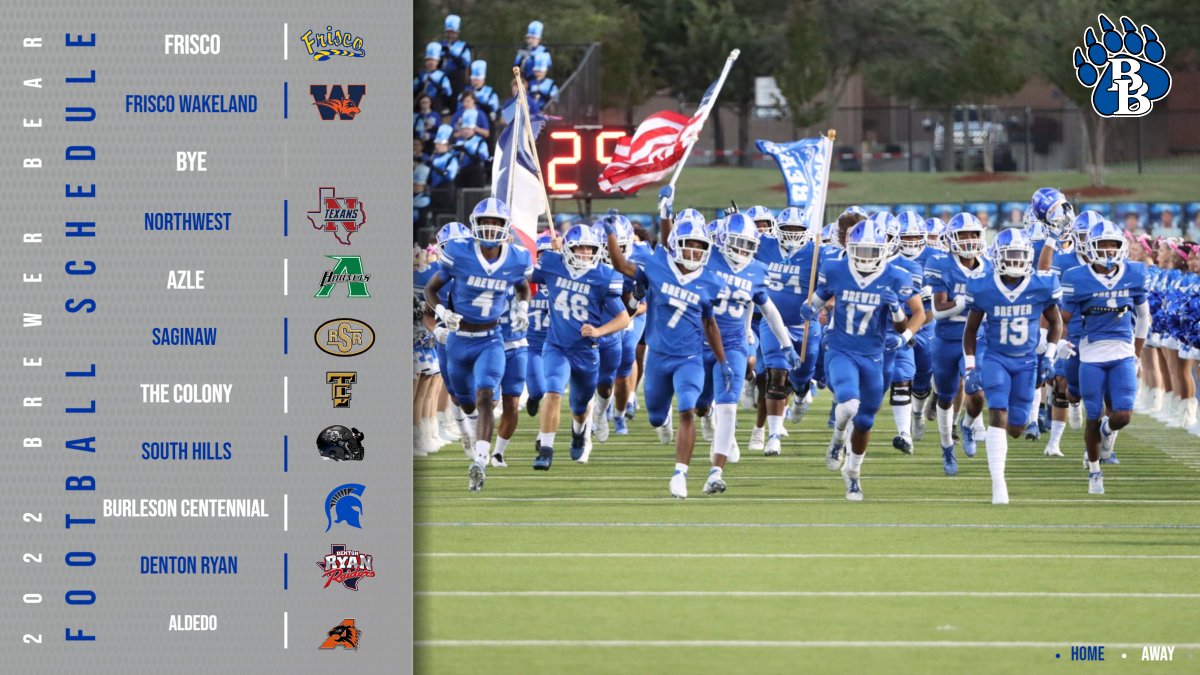 🏈🏈2022 FOOTBALL SCHEDULE🏈🏈
#Tempo #StrikeUpTheBand #Loop820Boys