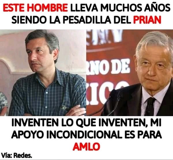 Siguen firmes y leales con el mejor presidente de la historia de México o ya los convenció Loret? Empiezo. Firmes y leales a pesar de los golpistas y traidores a la patria 💪