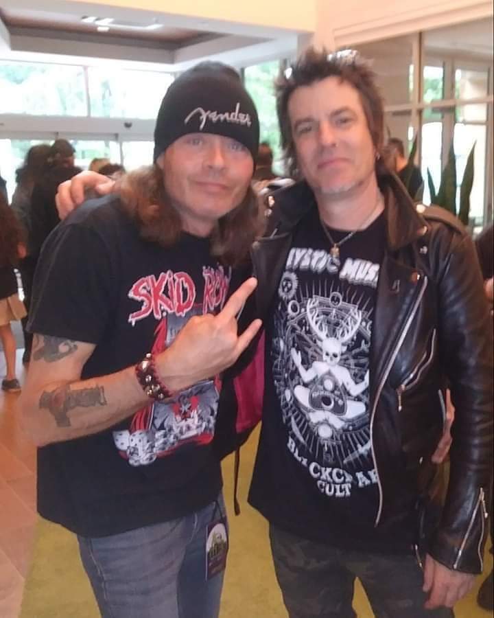 Happy birthday to my brother Rachel Bolan SKID ROW    