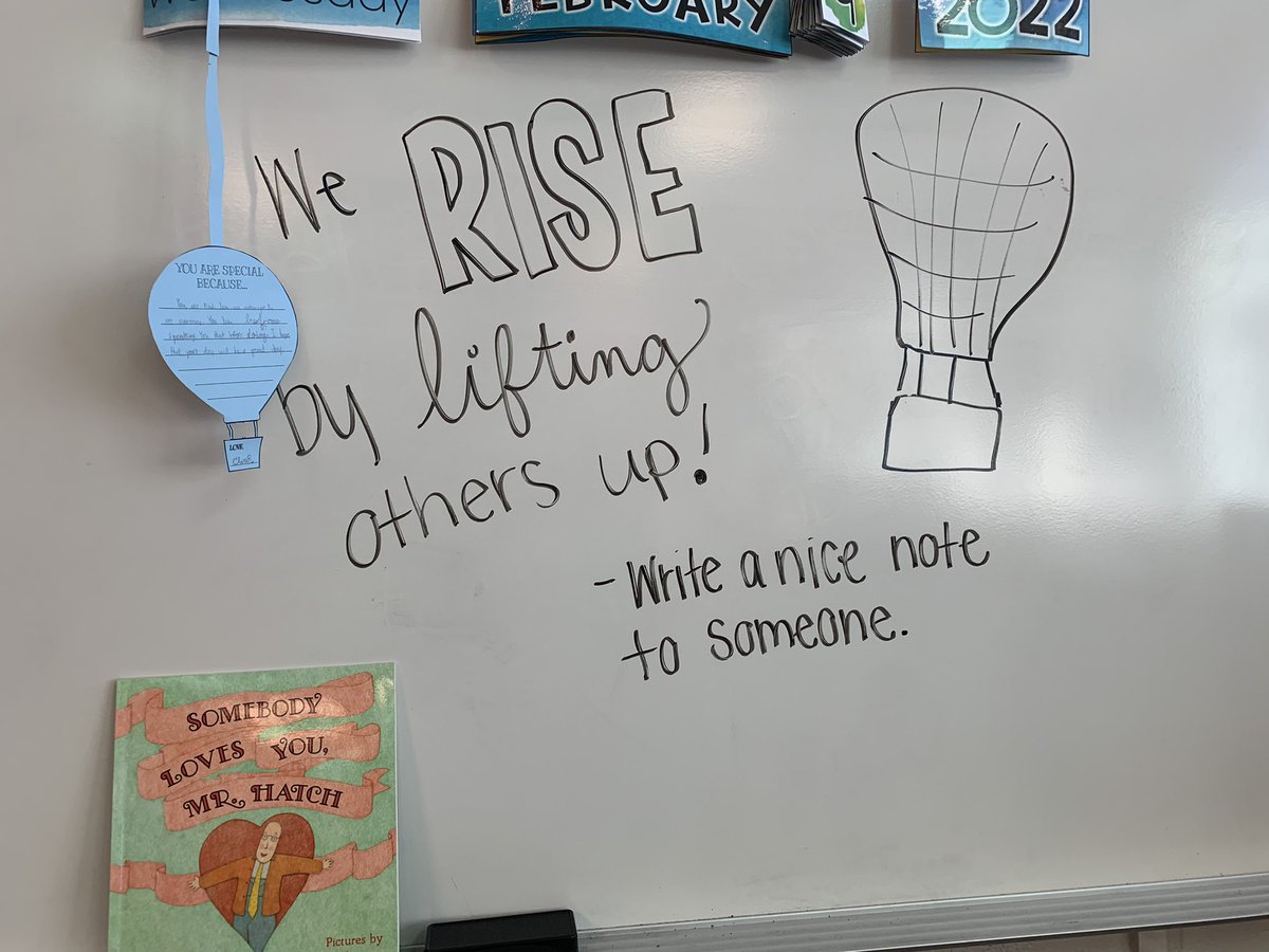 brainybabbulous's tweet photo. Today we started our day with kindness… lifting others up with small notes about how special they are! #writingwednesday #weareLR https://t.co/hz27BBUdC6