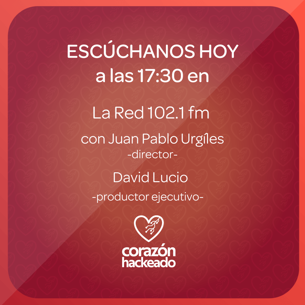 CorazonHackeado's tweet photo. Hoy empezó nuestra gira de medios 🥳, síguenos en todas las redes y escúchanos en los siguientes horarios:

✨Radio Sonorama 103.7 fm a las 14:15
✨La Red 102.1 fm a las 17:30

#comediaromantica #elamorentiemposdealgoritmo #amor #amordigital #corazonhackeado #imántransmedia https://t.co/vP8CMy0r1G