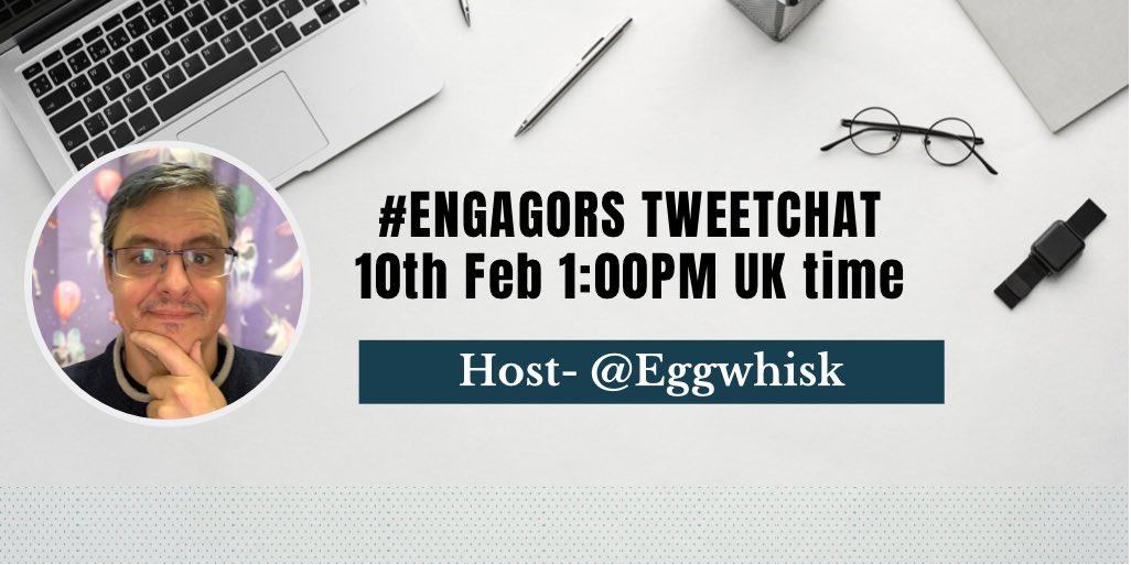 Join us for the next #EngagORS Tweetchat 10th Feb at 1pm UK time

Amazing people. Awesome community. All welcome 🙏