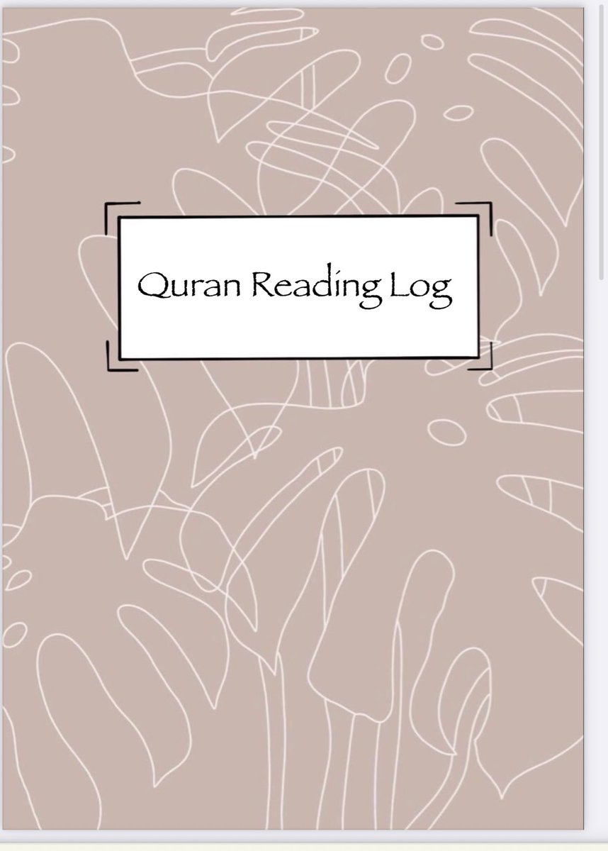 Messysxx's tweet photo. Lil sis made a nice little Quran log that divides your reading for each Juz into 8 quarters for easy virtualization of your progress. Love it and thought I’d share https://t.co/1HyjjjO30G