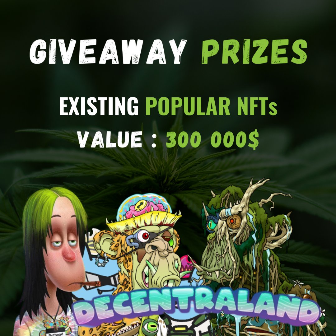 koolbudsnft's tweet photo. 10 Lucky Kool Buds  Owner Will  Win 1 Existing Popular NFT! 🙏🏻

Mutant Ape Yacht Club, Cool Cats, Crypto Cannabis Club, Land Of Decentraland, And Many Others! 🔥

You Will Need To Own At Least 1 To Participate.🌳

Official Mint, Feb 12 on : https://t.co/rbnQGJbrGk https://t.co/nWs7cCvg9X