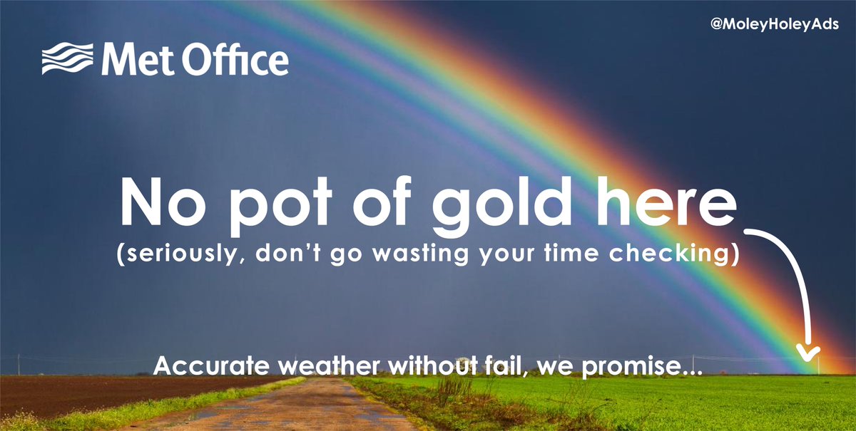 MoleyHoleyAds's tweet photo. No pot of gold here... 😳🪙 @OneMinuteBriefs @metoffice #TrustedForecasts https://t.co/Xzcmw8cx2Q