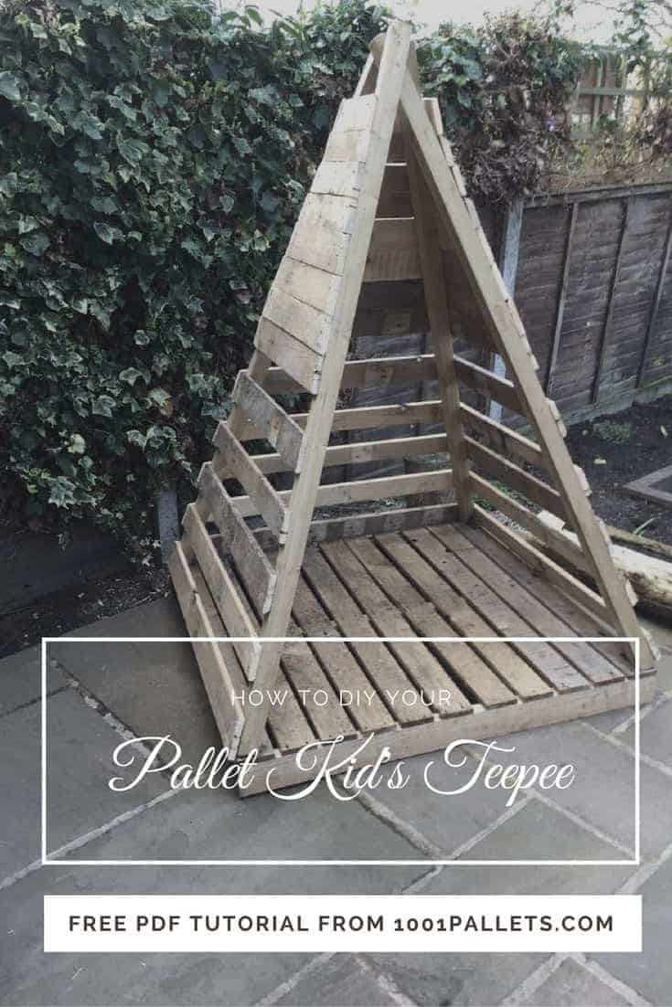iRecyclart's tweet photo. Easy Pallet Kid's Teepee : https://t.co/rRhz4v8DFz - #DiyPalletTutorial #KidsPalletPlayhouse #Outdoor https://t.co/5VzwoyaAYy