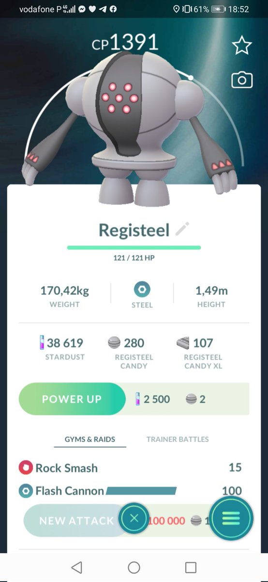 Bruxa0909's tweet photo. Omg what the hell @NianticHelp
I did raid hour and did not came with zap cannon!!! How is this possible
#pokemongo #PoGO #Niantic #raidhour #fixyourbugs

Anyone with this problem??? https://t.co/EqTNsIdSff