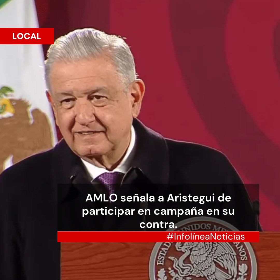 El presidente de México señaló a periodistas como Carmen Aristegui tras la publicación de un reportaje sobre la lujosa mansión en la que vivió su hijo respondiendo que continúe "con esa perspectiva de atacar, agredir y pretender aniquilar las voces de periodistas críticos".