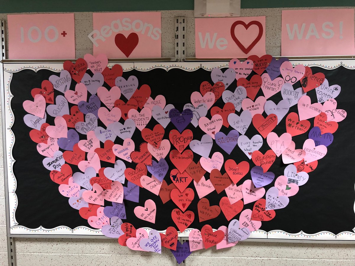 100 reasons 3rd graders love WAS!