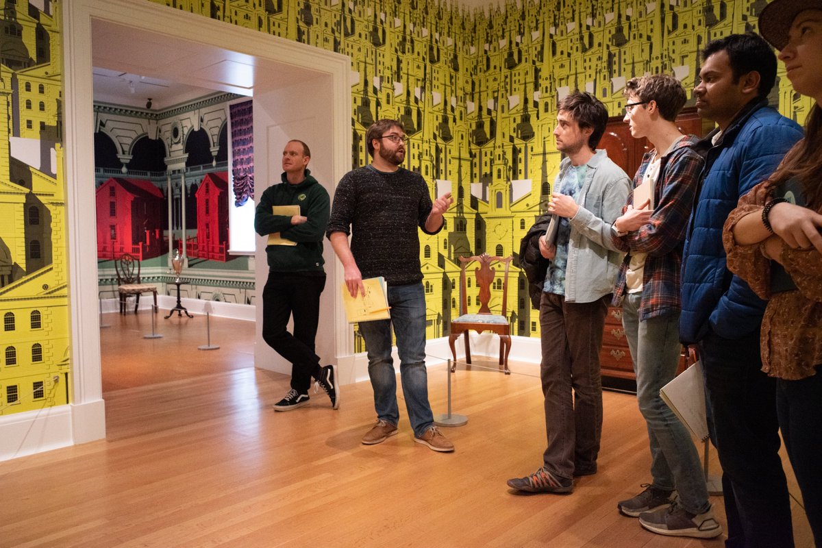 Vis_a_thon's tweet photo. We'll be returning to the RISD Museum this March during the Visualization Intensive. It's an amazing place to imagine how your research could work within an arts practice. Apply now to work with us both here and at the Nature Lab!

https://t.co/fgl1GZQlBL https://t.co/cOwDFOGONU