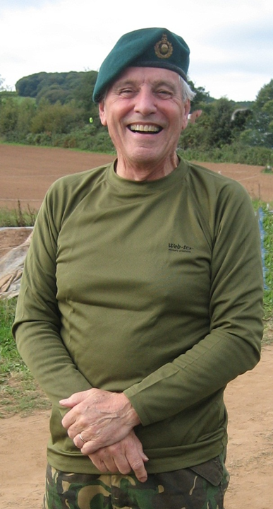 footsteps_pod's tweet photo. The man himself, at the age of 74, on the day he became the oldest man to date to complete the Royal Marines Commando Challenge - he ran the Endurance course in 92 minutes. #royalmarines #45commando #bootneck https://t.co/kBrBFWhwpT