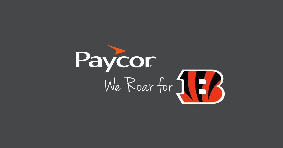 PaycorInc's tweet photo. Paycor Associates across the city and nationwide can’t wait to show our stripes and cheer on our customer, the @Bengals in #SBLVI! Good luck guys, Sunday is YOUR DEY! #LeadinOrange #whodey #RuleItAll https://t.co/gONLGShbFK