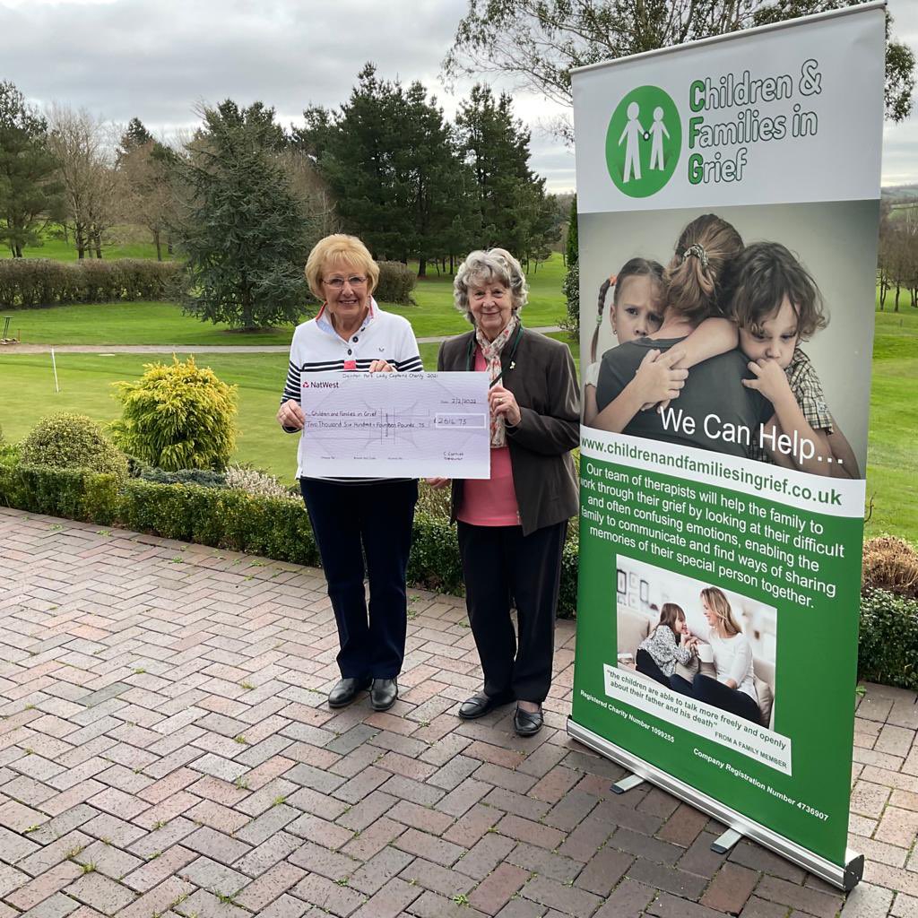 CFG_DEVON's tweet image. We would like to say a big thank you to the ladies at Dainton Park Golf Club for their donation of £2,614.75 😊😊