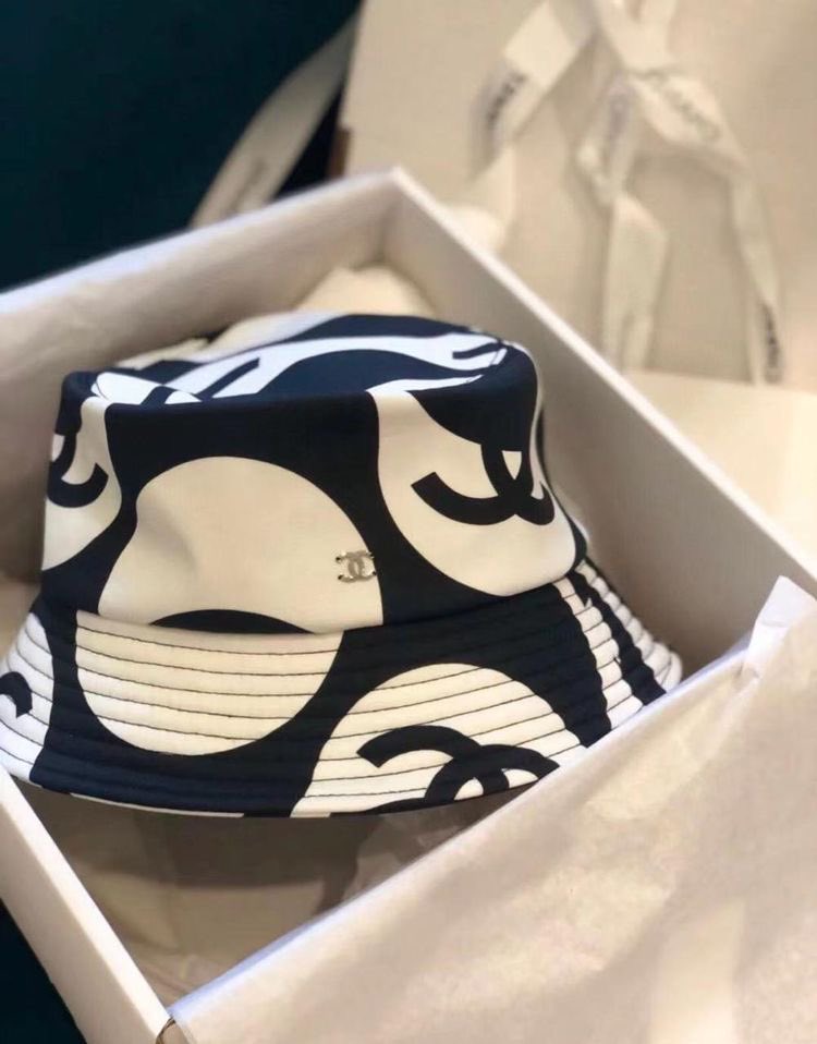 bottegalolita's tweet photo. Chanel bucket hat https://t.co/7Xwjj3Q5YV