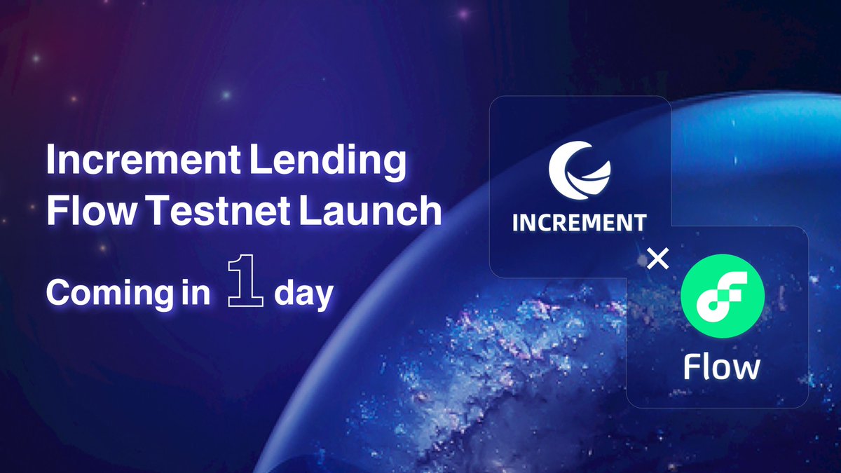 IncrementFi's tweet photo. 🌞 GM Flowverse Citizens 🌞

With public testnet launching in < 1⃣ day, we've just published our vision and goal here : https://t.co/0jCD4iGjOZ

Grab a ☕️ and take a 👀! https://t.co/J9mcEb3NtB