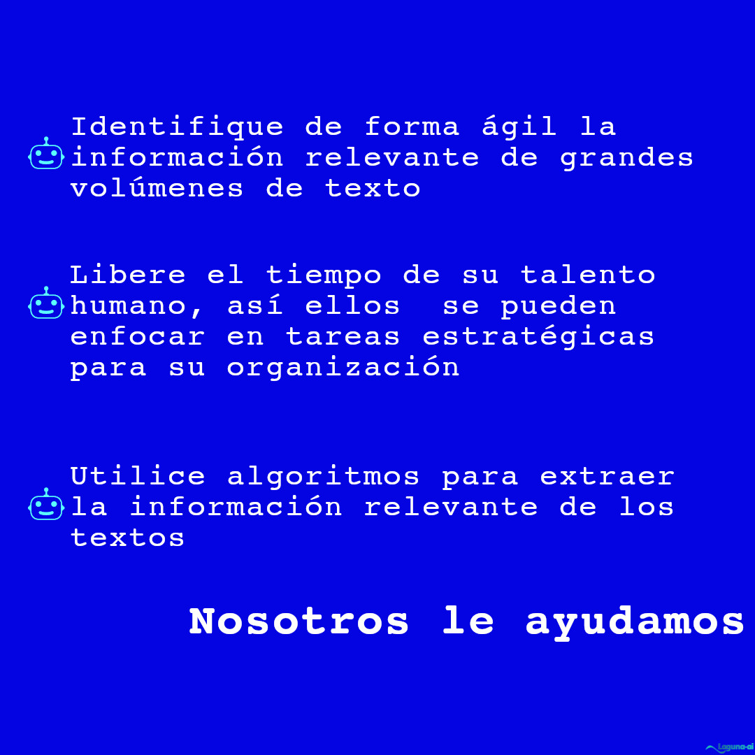 Laguna_ai's tweet photo. #inteligenciaartificial #machinelearning #automatizacion #NLP #empresa #datadriven #AnalisisDeDatos #algoritmo #Resumen #Analisis #quelosdatoshablen #lagunaai https://t.co/EkVCaAAGFi