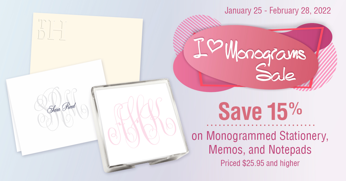 EGStationery's tweet photo. Here's a sweet treat: Enjoy 15% savings on monogrammed stationery, memos &amp; notepads. Find your favorite EG retailer to buy. See store finder in our profile.

#monograms #monogramaddict #personalizedstationery #embossedgraphics #shoplocal #shopsmall #notepads #memos https://t.co/K6FnMfH9EV
