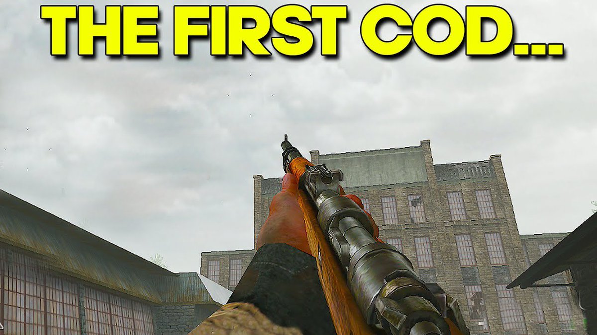 wacke's tweet photo. NEW VIDEO!

I played the First CoD in 2022… (video link in replies) https://t.co/P9qFyyGcdb