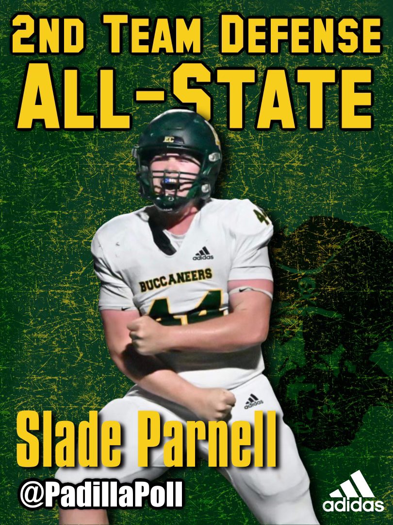 ECBucsProgram's tweet photo. Congratulations to two of our athletes @52Sladep and @KadronM for being selected 2nd Team All-State for the Padilla Poll. True honor getting to coach these fine young men, and we wish them the best in their future endeavors. #AlwaysWantMore https://t.co/xmdqp548Nq