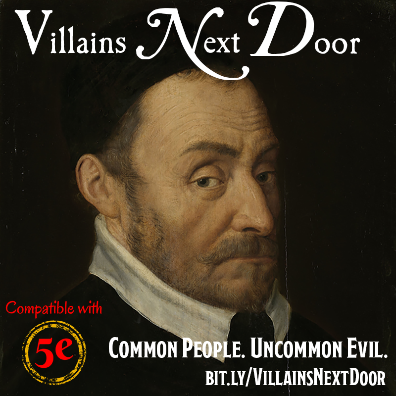 Did you know you can get a book FULL of #ttrpg villains? Created by a diverse international team of awesome people? Each with background, goal, and story seeds? Designed for #dnd5e but fully usable with any RPG rules? 
Well you can! 
Back us on <a href="/Indiegogo/">Indiegogo💡</a> !