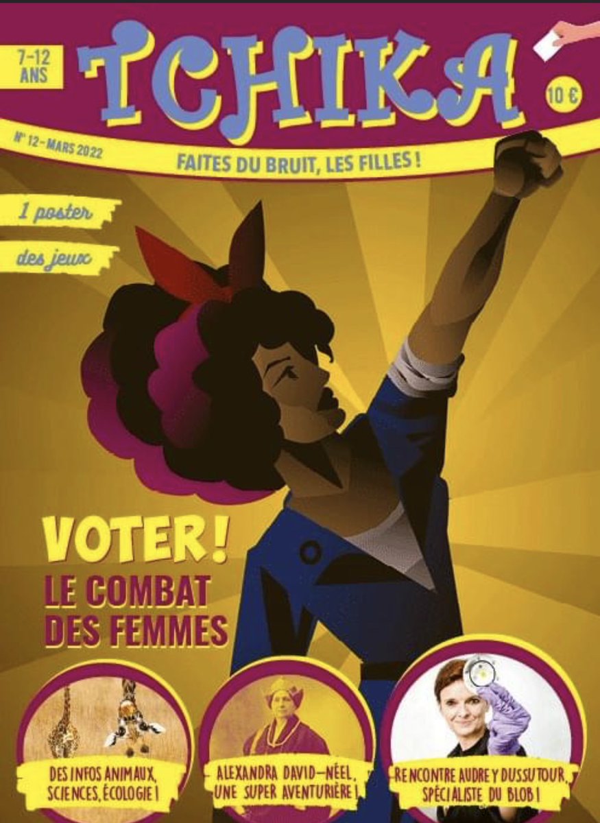 Tchika 12 est en précommande ! Avec un dossier qui racontera comment les femmes se sont battues pour obtenir le droit de vote ! Les commandes c'est ici :
tchika.fr <a href="/tchika_mag/">Tchika mag</a>