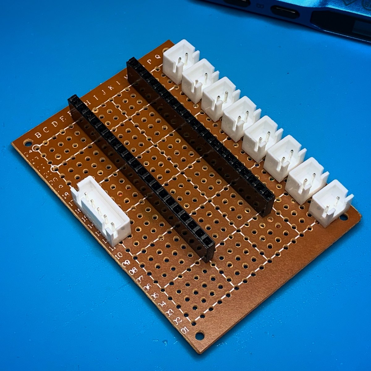 gamebaker's tweet photo. A bit more of soldering today. Can you guess what I’m making? #prototyping https://t.co/TKgHqfxeKH