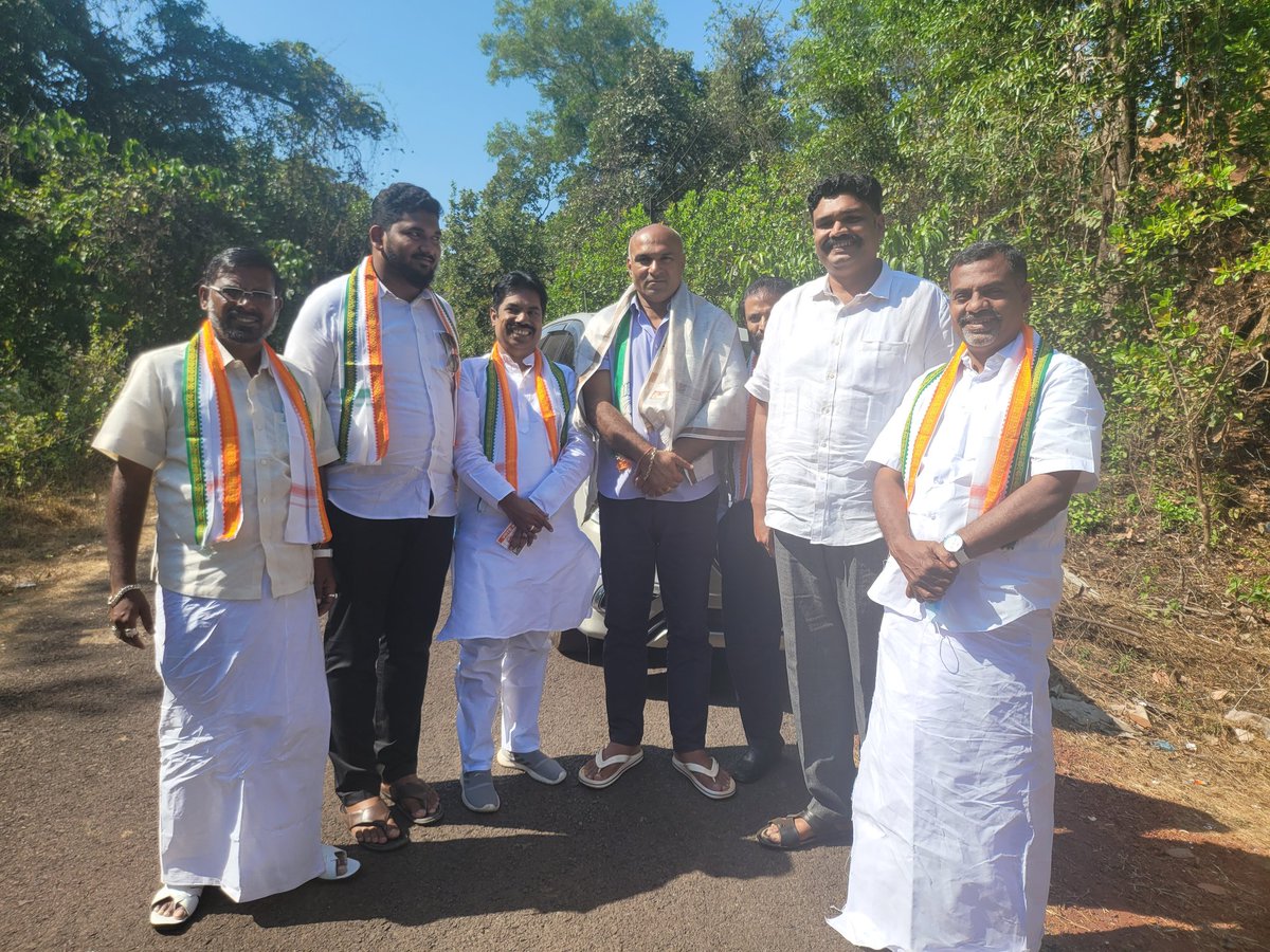 AmeerkhanDr's tweet image. Met Candidate Mr, Dharmesh Sagani  and had an engrossing conversation regarding the preparations and updates of Election works at Sanquelim Constitutuency Goa. Currently held by the Present CM of Goa  #GoaElection2022   #CongressFor2022