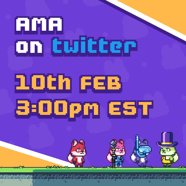 CryptoFoxesNFT's tweet photo. Hope everyone can make it! We'll be talking about behind the scenes thoughts and the future of Cryptofoxes with FoxVerse 🦊

10th FEB 3:00PM EST. https://t.co/chRhBAGugH