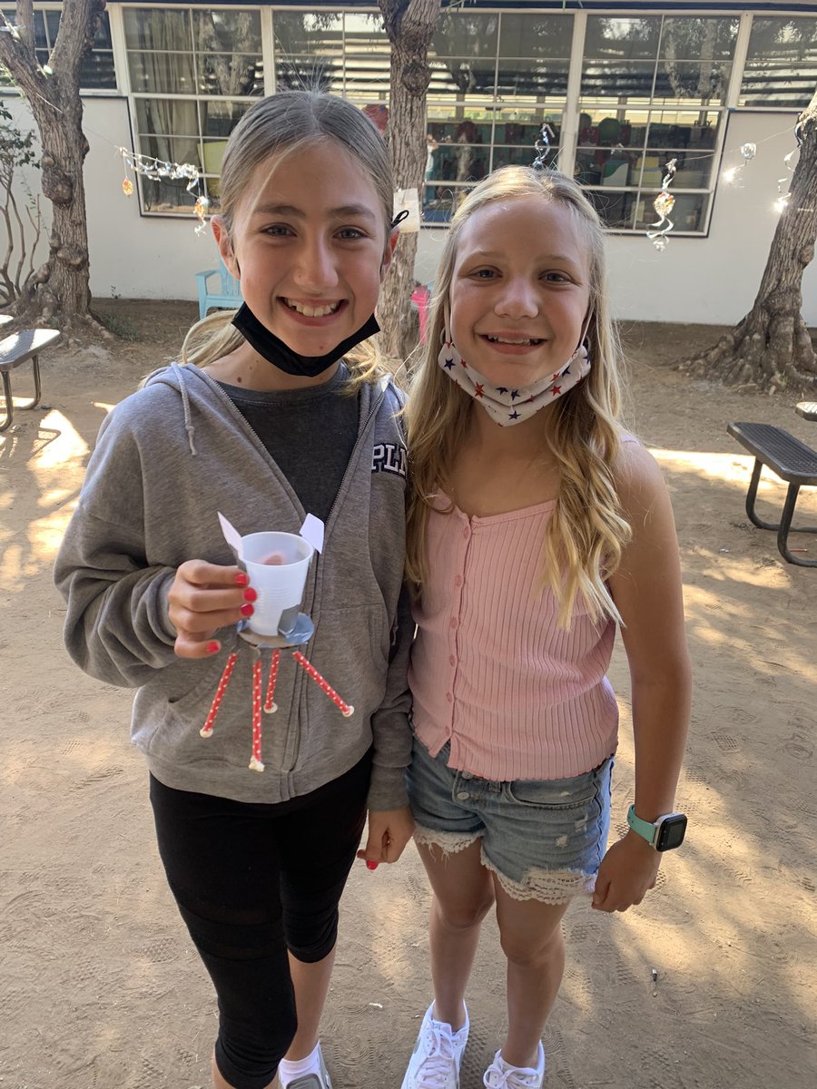 MillersLab11's tweet photo. Day 1 of Build a Shock Absorber for 2024 Moon Lander. Live astronauts are inside! 🚀 Plans revised and improved for tomorrow’s tests. @Fuerte_Falcons @CajonValleyUSD #Moon #NASA2024 #stephaniewilson #NASAJpl #engineering #5thgrade https://t.co/TRfqBlixSm