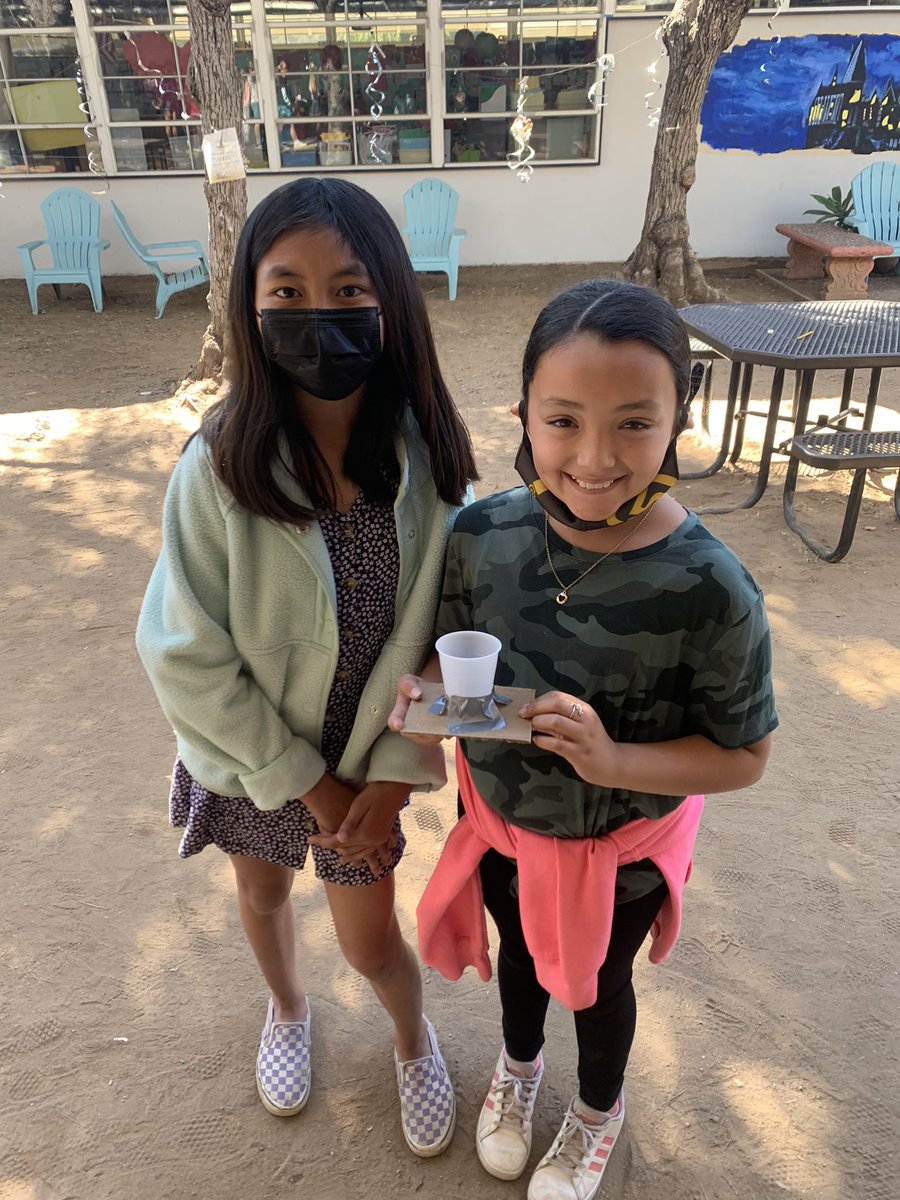 MillersLab11's tweet photo. Day 1 of Build a Shock Absorber for 2024 Moon Lander. Live astronauts are inside! 🚀 Plans revised and improved for tomorrow’s tests. @Fuerte_Falcons @CajonValleyUSD #Moon #NASA2024 #stephaniewilson #NASAJpl #engineering #5thgrade https://t.co/TRfqBlixSm