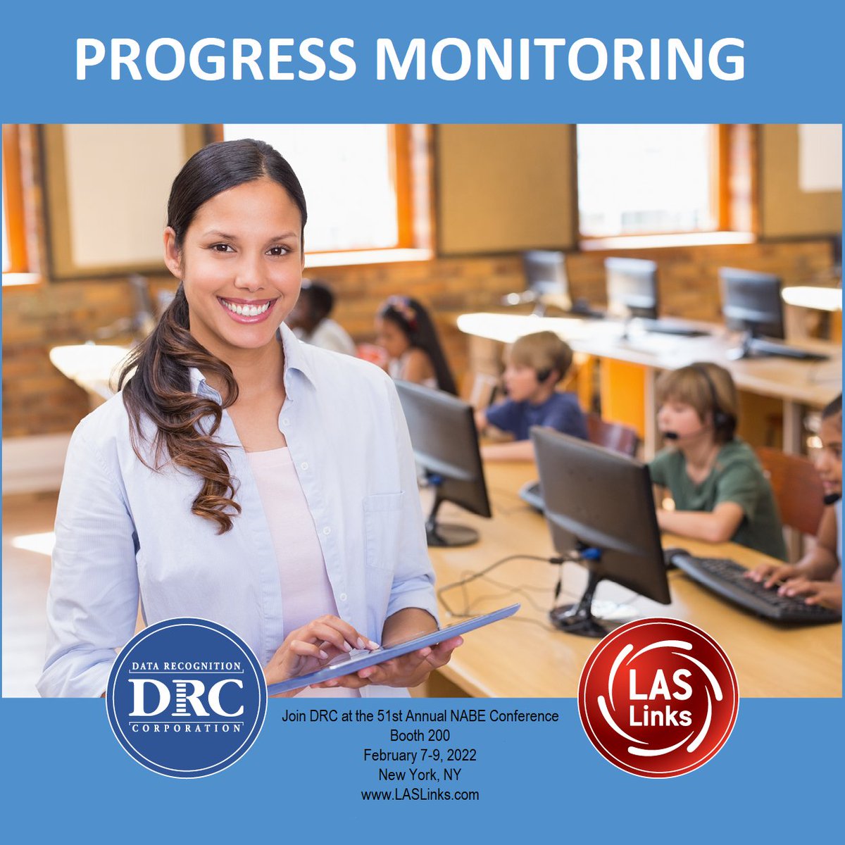 Last day to visit <a href="/DRCEducation/">DRC</a> at the 51st Annual <a href="/NABEorg/">NABE- National Association for Bilingual Education</a>  Conference. We're at booth #200, stop by and say hi. #laslinks #drc #NABE