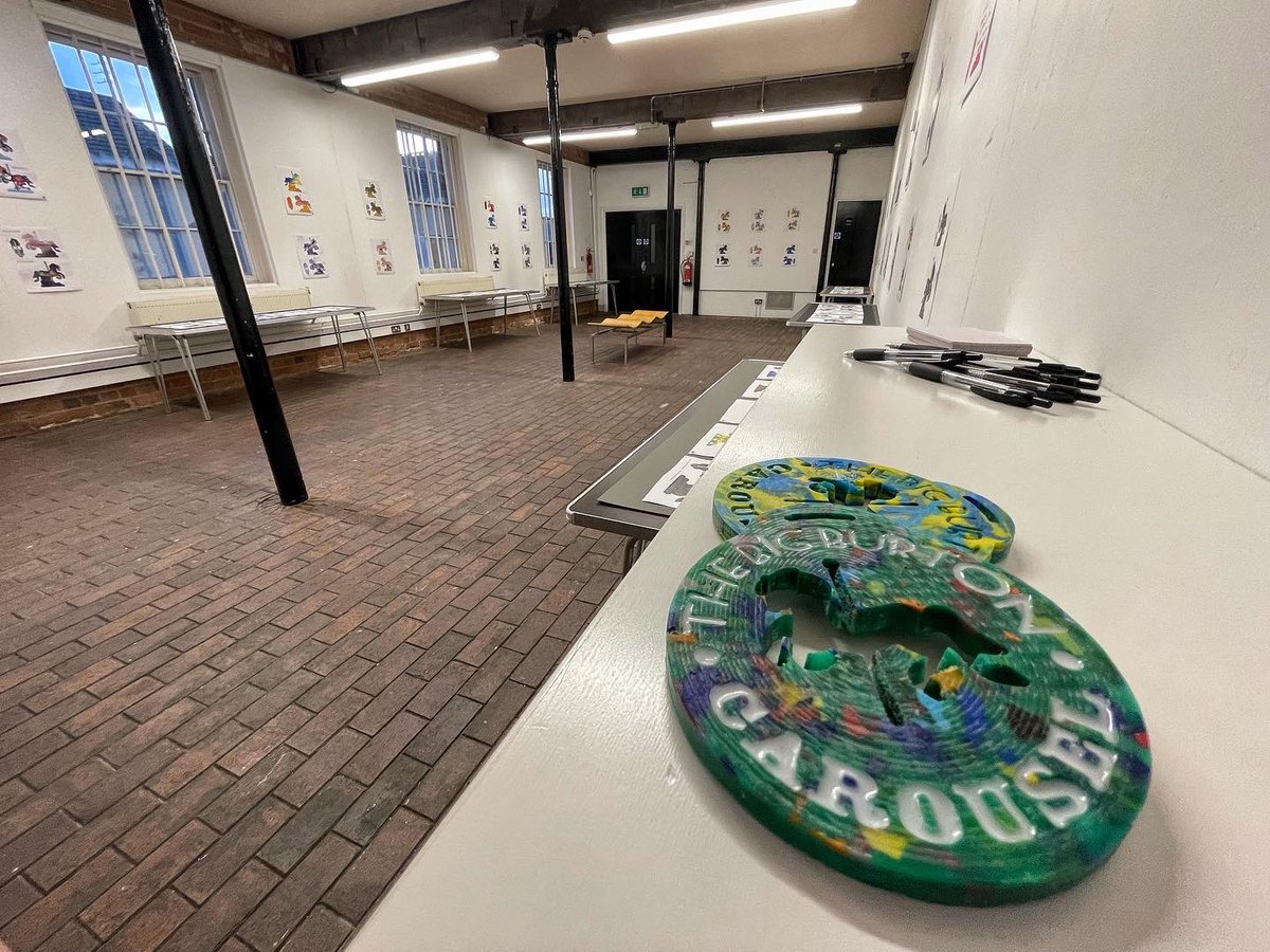 BurtonCarousel's tweet photo. Thanks to our #MerryGoFounders for joining us @BrewhouseCentre at our pop up design exhibition. 
The Natural Healthcare Centre Outwoods Financial Planning @homeinstead Burton on Trent @BSDCofficial @Murraysfunerals @ORS_Office @FinchConfidence @ConnektRED @Timmslaw @EquitySelect https://t.co/1DhGcYUc9U