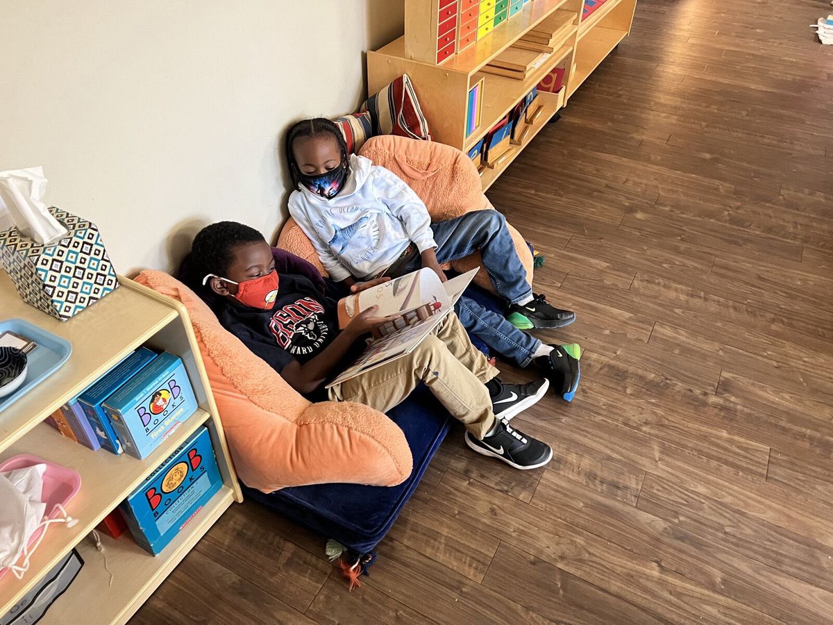 GentillyAudubon's tweet photo. Reading is even more fun when we share with a friend! We love seeing our Rarebirds partner up during reading time to share their favorite stories and work on their reading skills together. ππ
#audubonschools #audubongentilly #readingrarebirds #readingisfun #bookswithfriends https://t.co/BKAl6Tt3vP