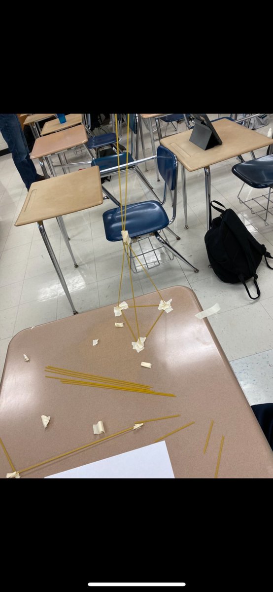 Single survival students completed the #marshmallowchallenge today!
Their task was to build a structure by using spaghetti, masking tap, some string and end with marshmallow on the top.