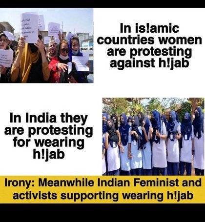 AdvNivedida's tweet photo. #YesToUniform
The same community who always demands equality&amp; avails all special benefits to get equal status now wants to be treated differently even in schools. Fed up of equality and equal treatment ensured by Indian constitution&amp; want to b seperated from rest? Take a position https://t.co/r51UNGyfZY