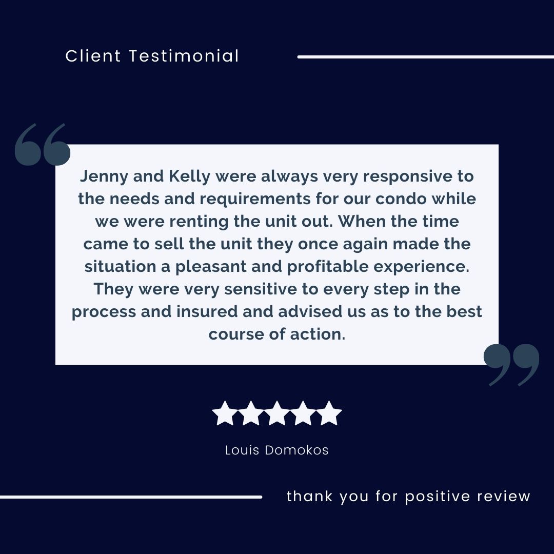 Thank you Louis for the positive review! If you are looking at selling your condo, contact Kelly Jensen and Jenny Kortendick
262-939-3650 | kelly@doeringandco.com

#DoeringandCo #DoeringDifference #DoeringItRight #CondoSelling #CondoSellingProcess #WisconsinRealEstate #RealEstate https://t.co/kBpXR6u5r0