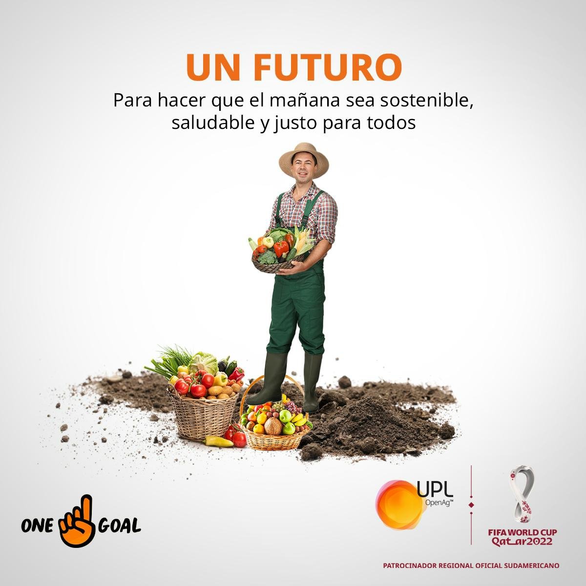 El futuro de la agricultura será dirigido a través de una nueva revolución verde, adoptando medidas positivas para el clima que aseguren que nuestro #UnFuturo sea sostenible, justo y saludable. Acompáñanos en el camino hacia la #CopaMundial de la #FIFA