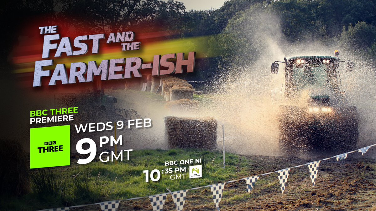 High octane tractor racing madness with the rather ace Tom Pemberton.

‘The Fast And The Farmer-ish’

Tonight, 9pm, BBC Three... 

Get it watched!
