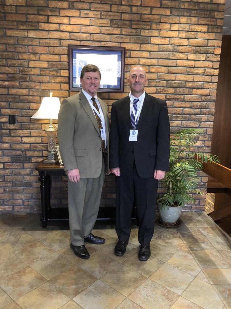 We had a great meeting today with New Satsuma City Supt Tim Guinn and Veteran Supt/Executive Coach Aaron Milner of Saraland City. Welcome to the superintendency, Dr. Guinn! ⁦<a href="/SSA_Supers/">SSA, School Superintendents of Alabama</a>⁩