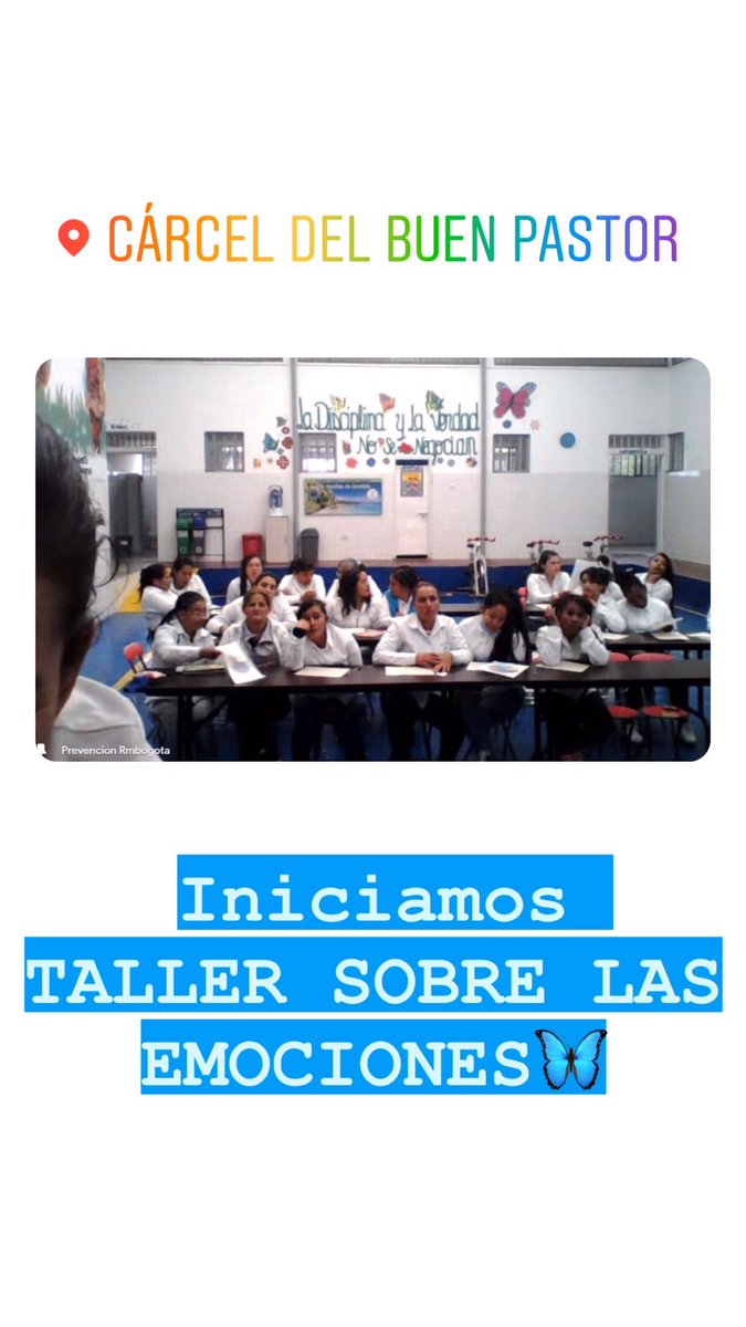 ftransformandol's tweet photo. Taller de manejo emocional hoy con nuestras chicas en la comunidad terapéutica del Buen Pastor 💙 https://t.co/acUygtcOTA