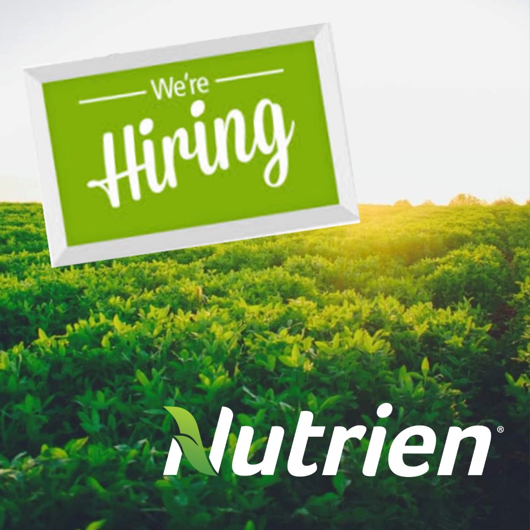 Seasonal Operations Support #nowhiring April-August. For more info: Nutrien.com/careers or 306-334-2440