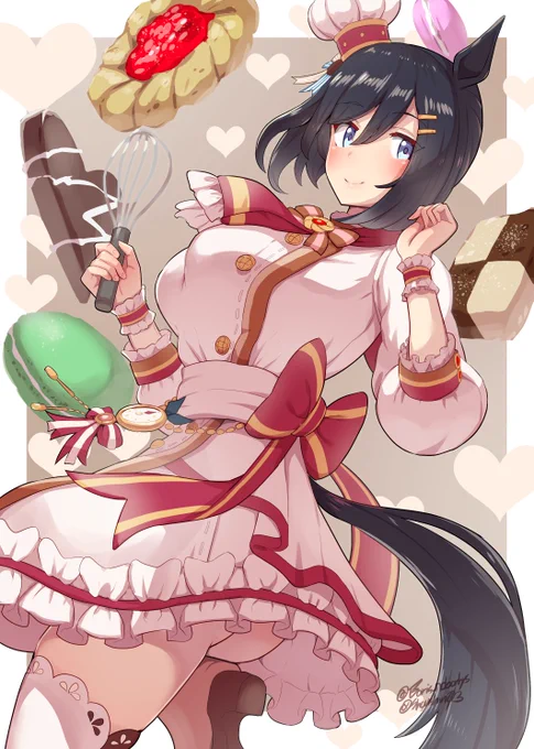 バレンタインフラッシュさん絵完成。 