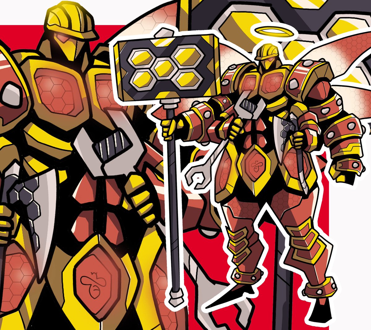 crypto_man_007's tweet image. Here is the Bee avatar for the Chief Technical Advisor @Secktar1 from @hiveinvestments