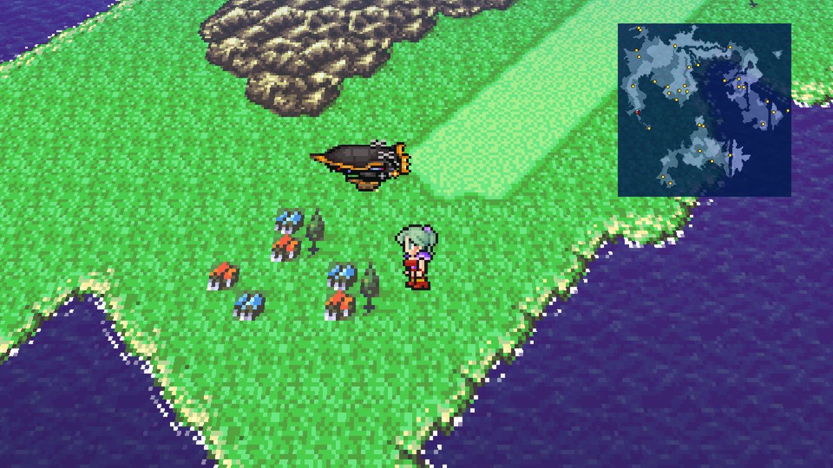 The #FinalFantasy VI pixel remaster looks absolutely atrocious!  Sprites look fan-made, the palette is too bright, and the high res menus are completely dissonant and out of place over the pixel graphics.  What the hell, <a href="/SquareEnix/">Square Enix</a>?  Glad I still have my real SNES cartridge.