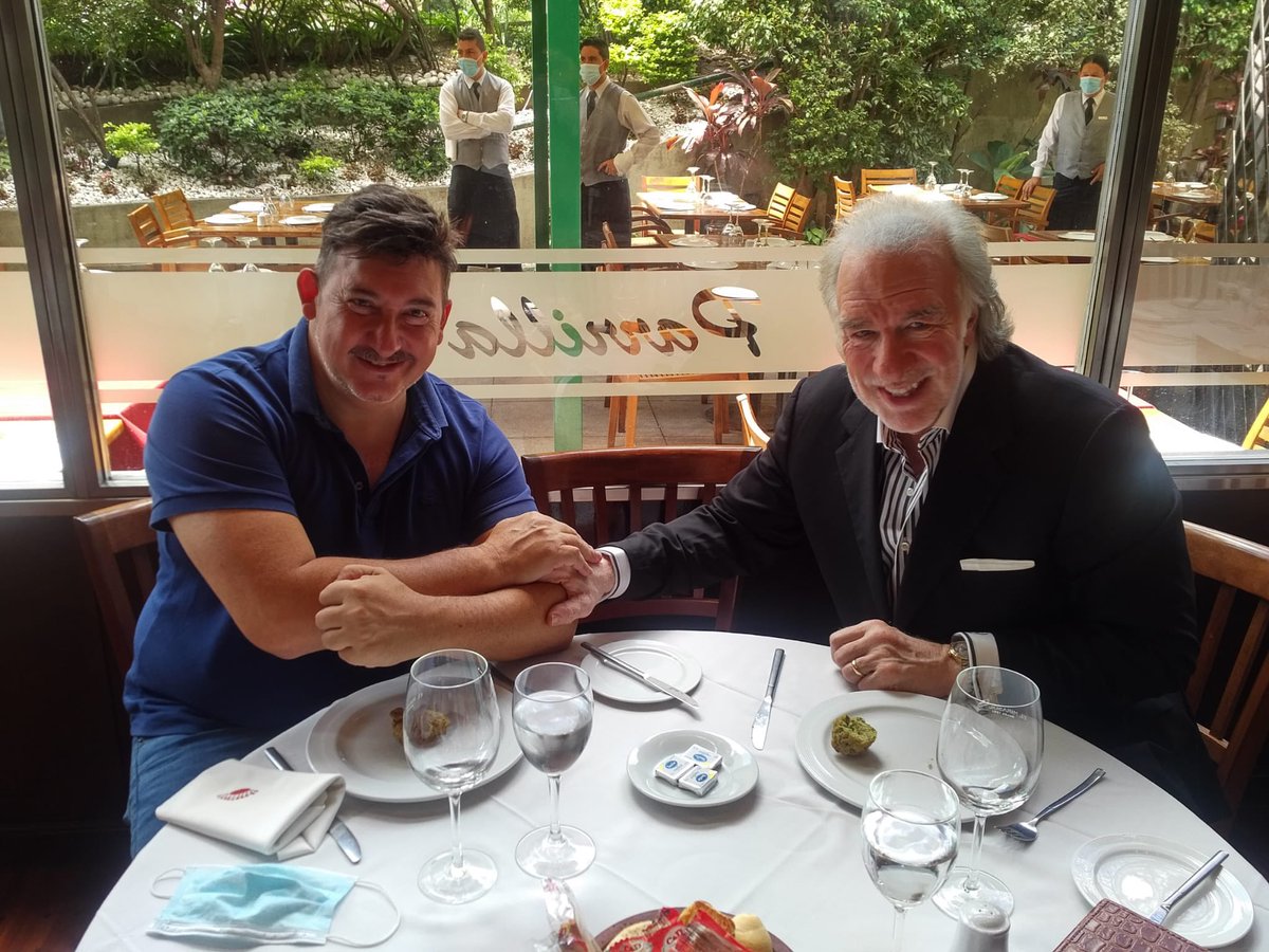 ZICIXCorp's tweet photo. $ZICX CEO William Petty has been having meetings in Buenos Aires with board member Pablo Orbelli, who previously met with President Ramiro Jordan. We are busy planning the future of Zicix! https://t.co/4HR3s07kzE