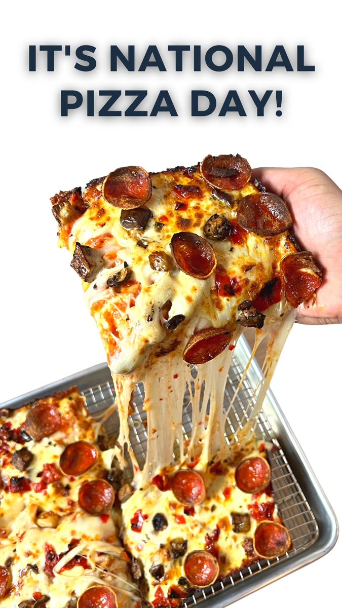 Tag someone who you're eating pizza with today!