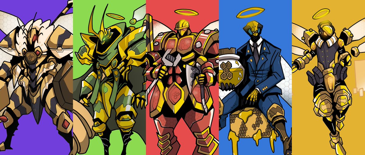 crypto_man_007's tweet image. Power-Packed Team from @hiveinvestments So Bullish. @Cnote203 @nomorefret @Kamkuh @Secktar1 @AzxeCrypto  Hope you guys like my drawing of your avatars. 🐝💛