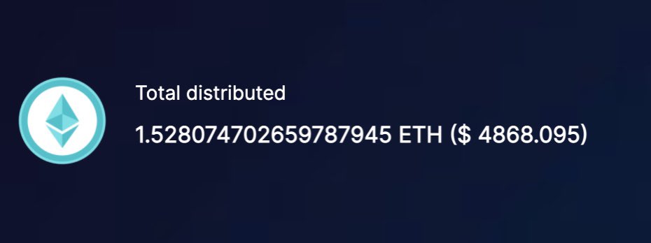 ReThinkAVAX's tweet photo. Already almost $5,000 ETH reflections claimed and still printing! 🖨

Let’s ReThink 🧠 https://t.co/yMd2bVBElz